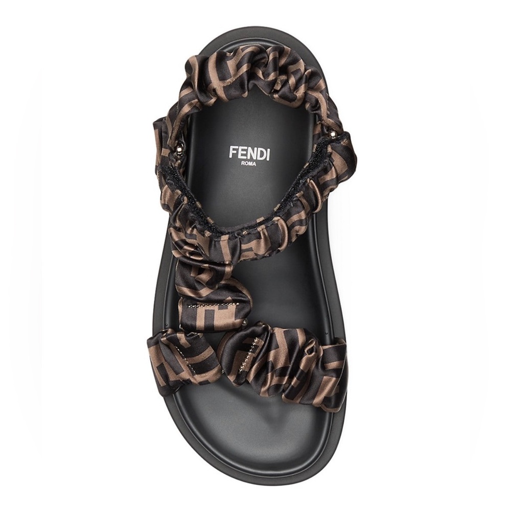 Made in Italy, Fendi's sandals showcase the signature FF monogram.